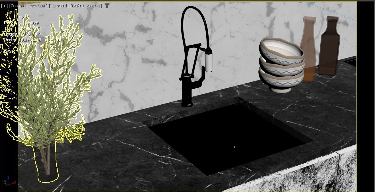 Modern Kitchen  3D model_13