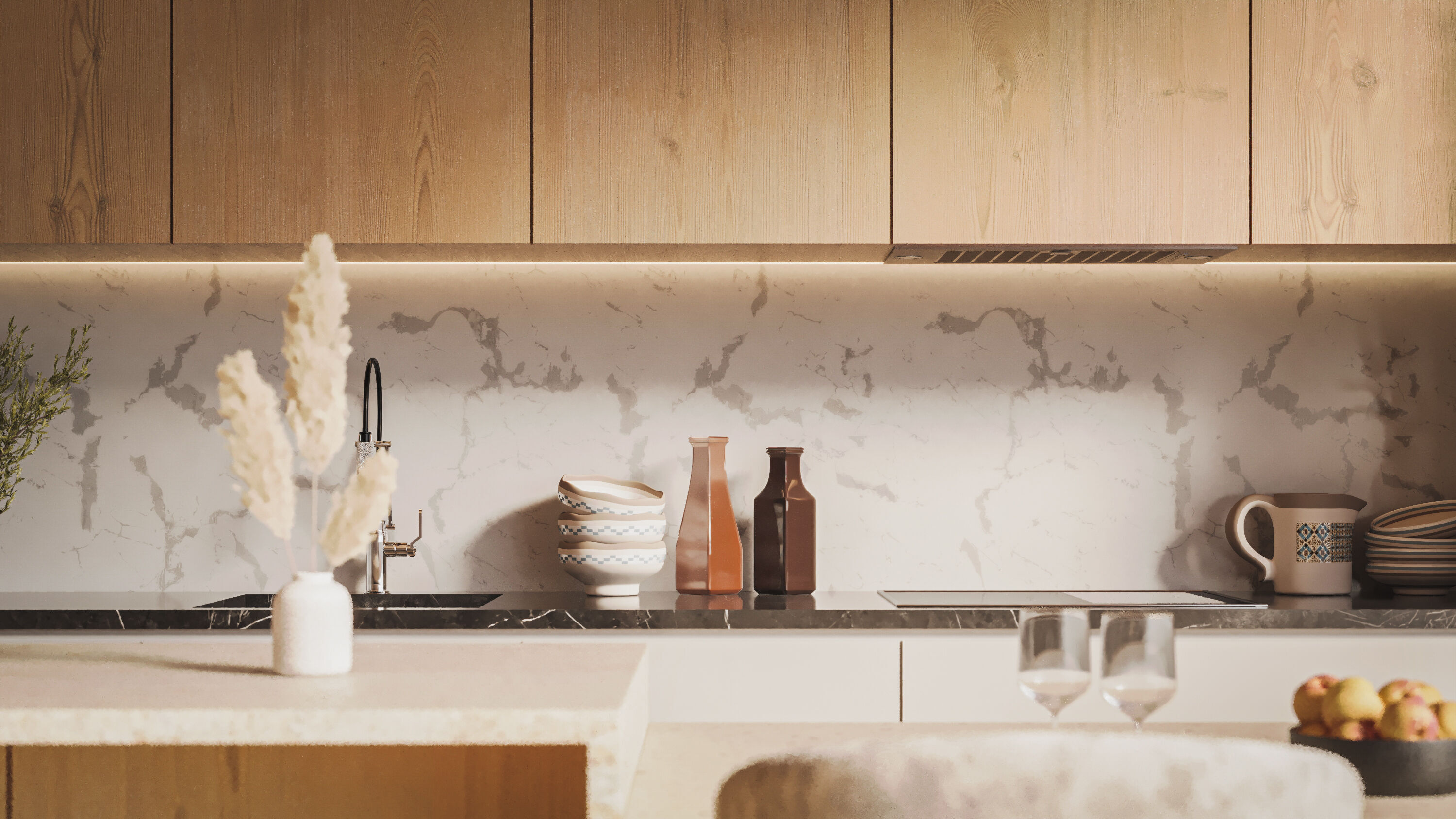 Modern Kitchen  3D model_2