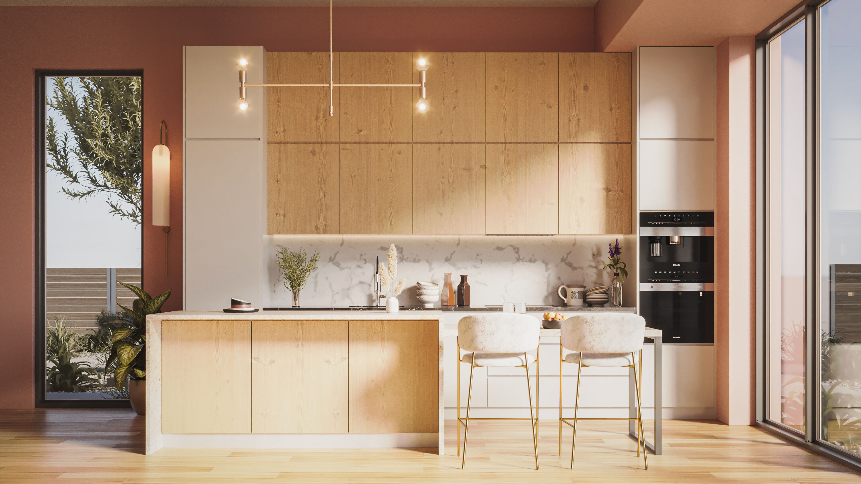 Modern Kitchen  3D model_4