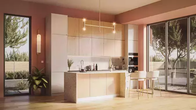 Modern Kitchen  3D model