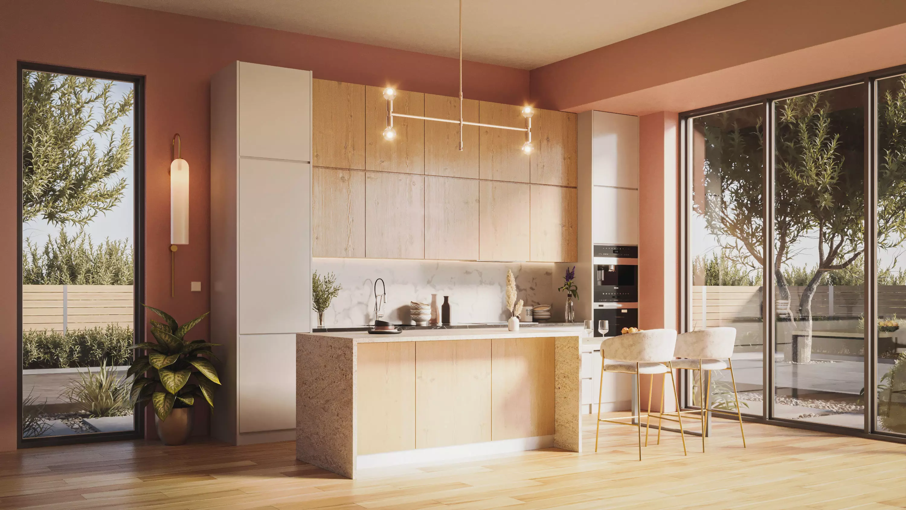 Modern Kitchen  3D model_0