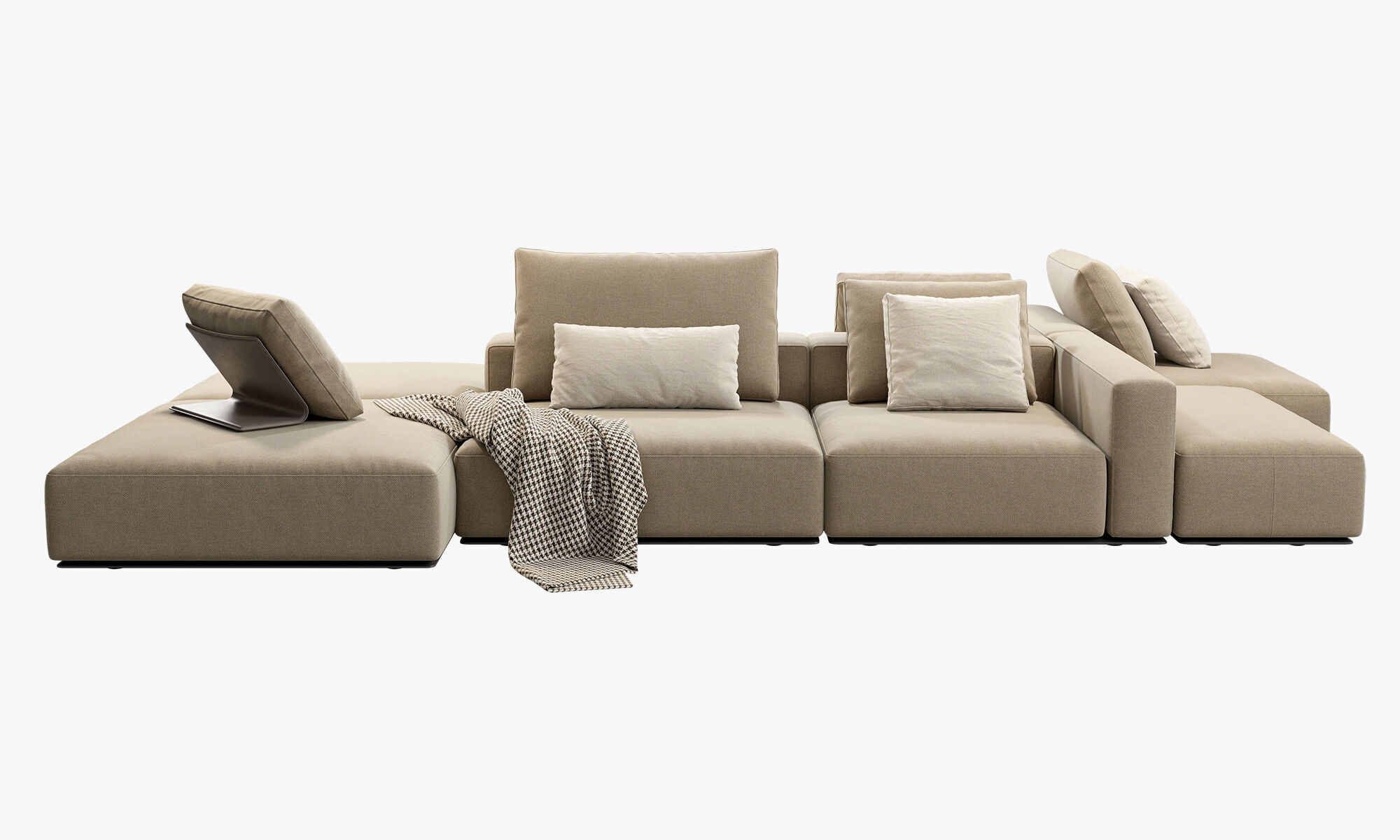 Poliform Westside Sofa set 1 3D model_2