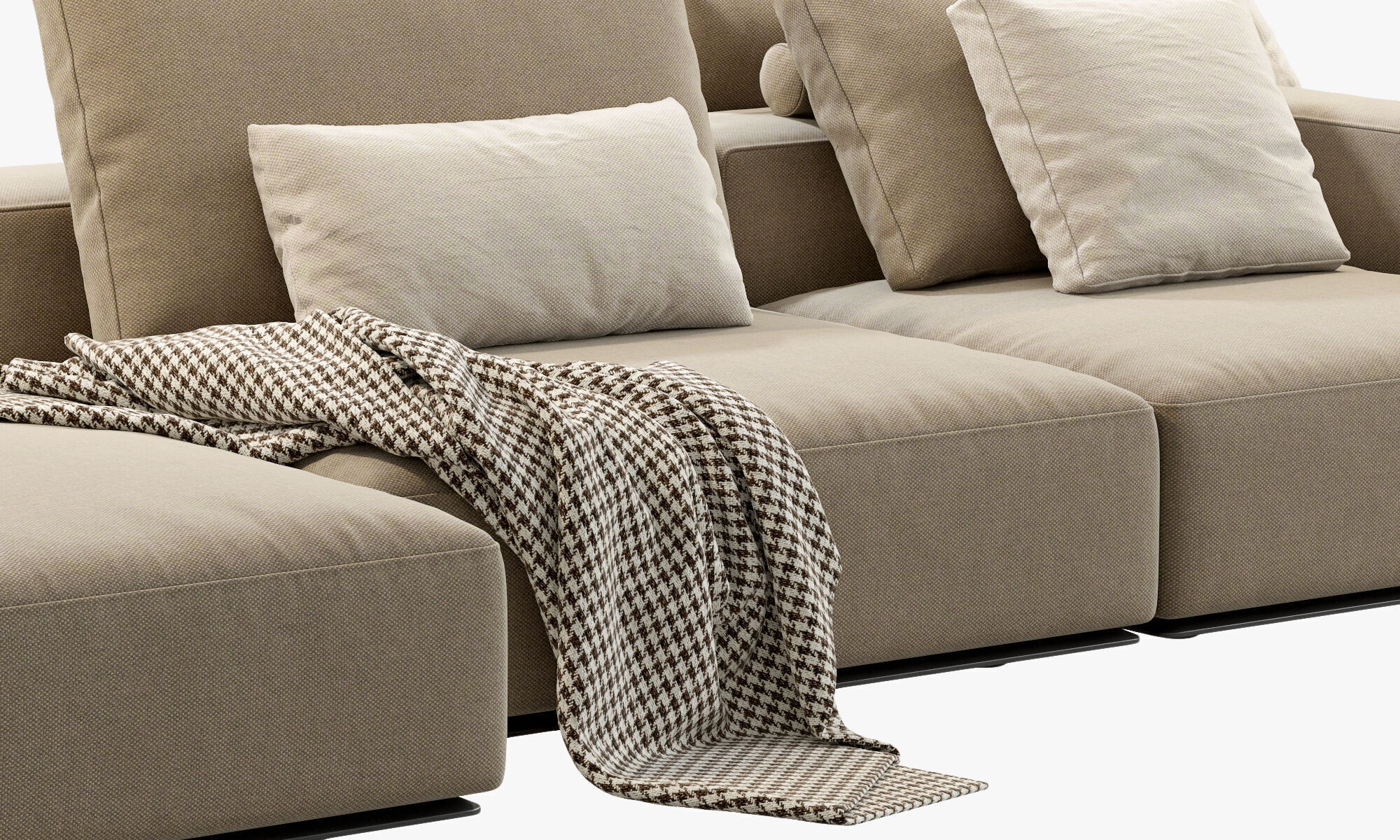 Poliform Westside Sofa set 1 3D model_5