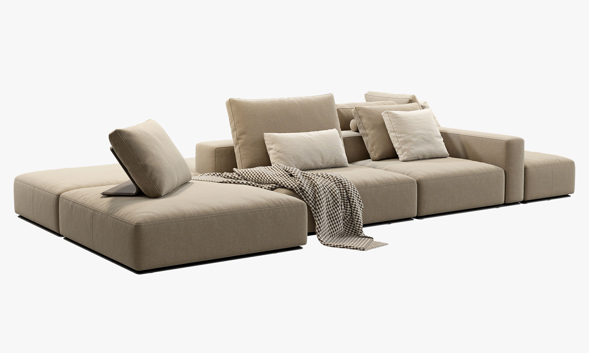 Poliform Westside Sofa set 1 3D model_4