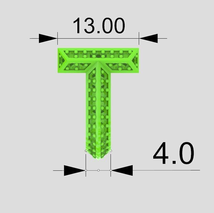 Tiffany T1 earrings 3D print model_1