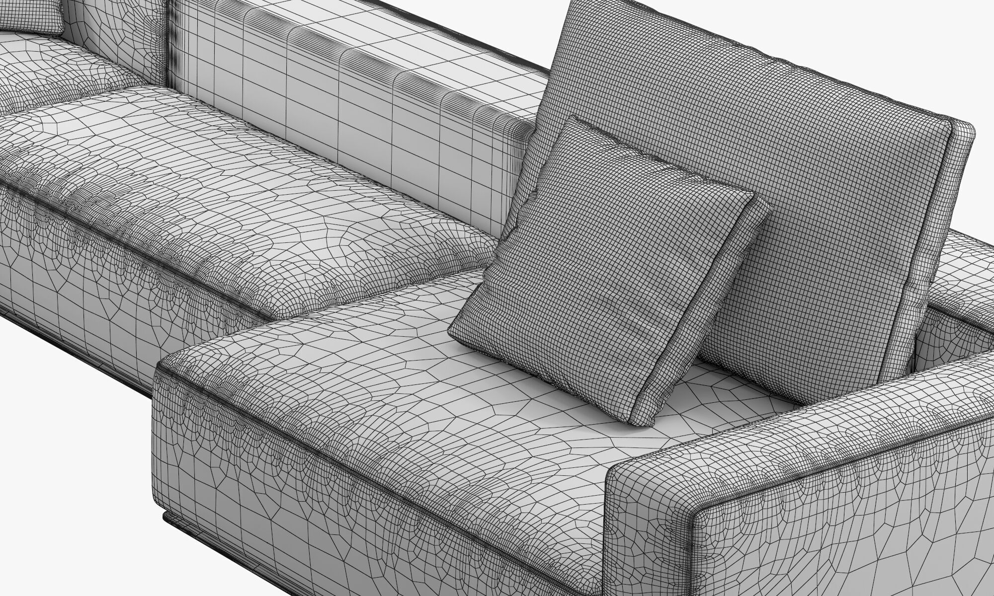 Poliform Westside Sofa set 2 3D model_14