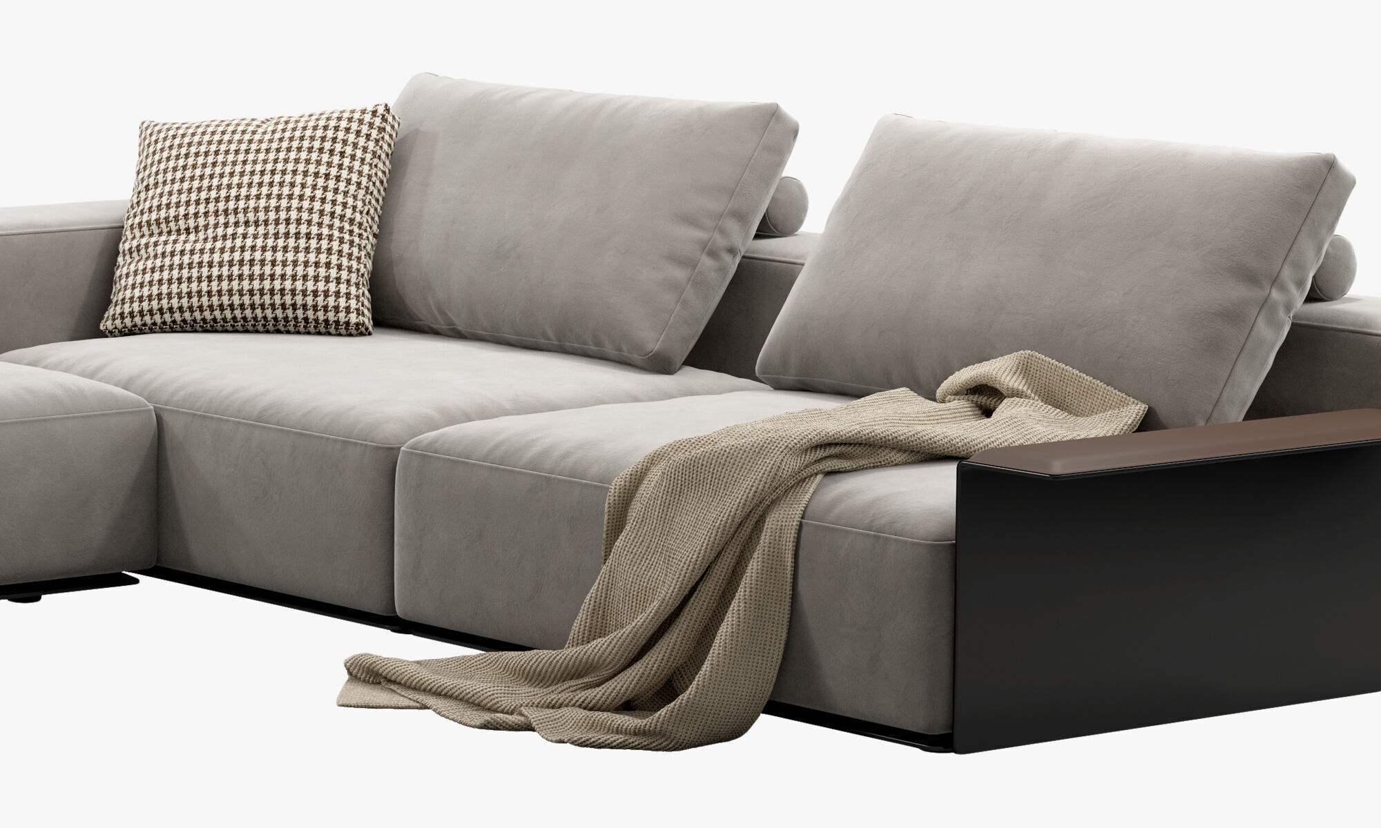 Poliform Westside Sofa set 2 3D model_3