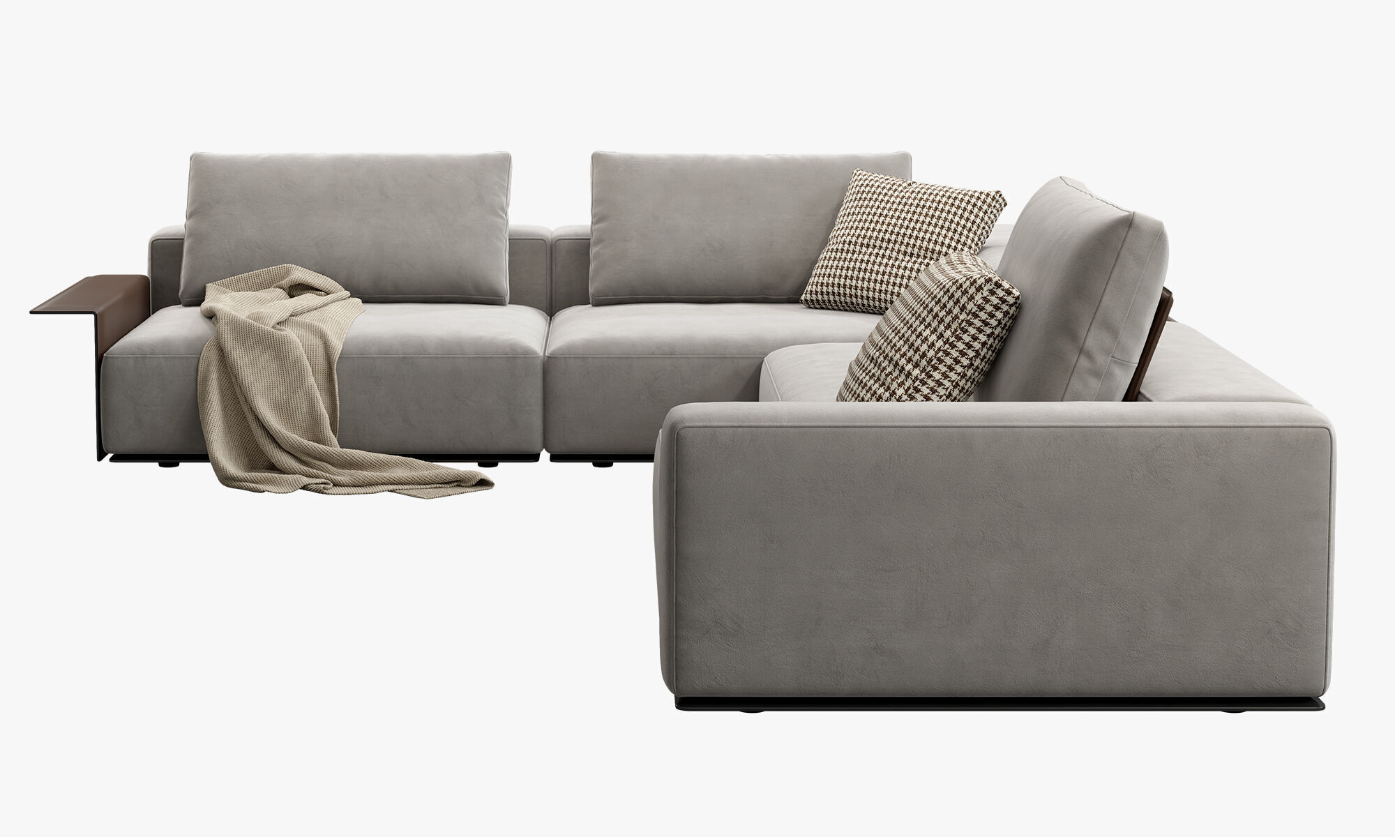 Poliform Westside Sofa set 2 3D model_7