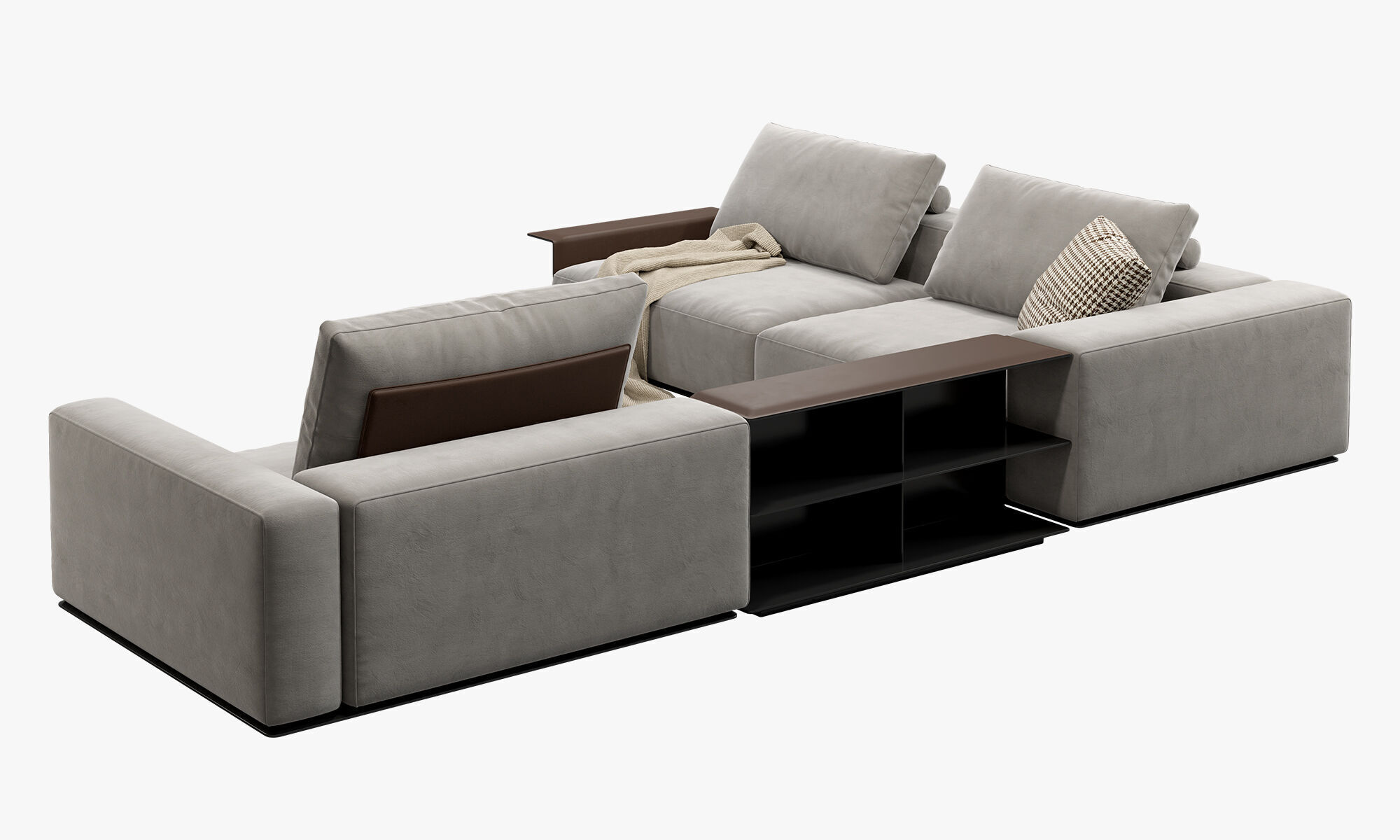 Poliform Westside Sofa set 2 3D model_10