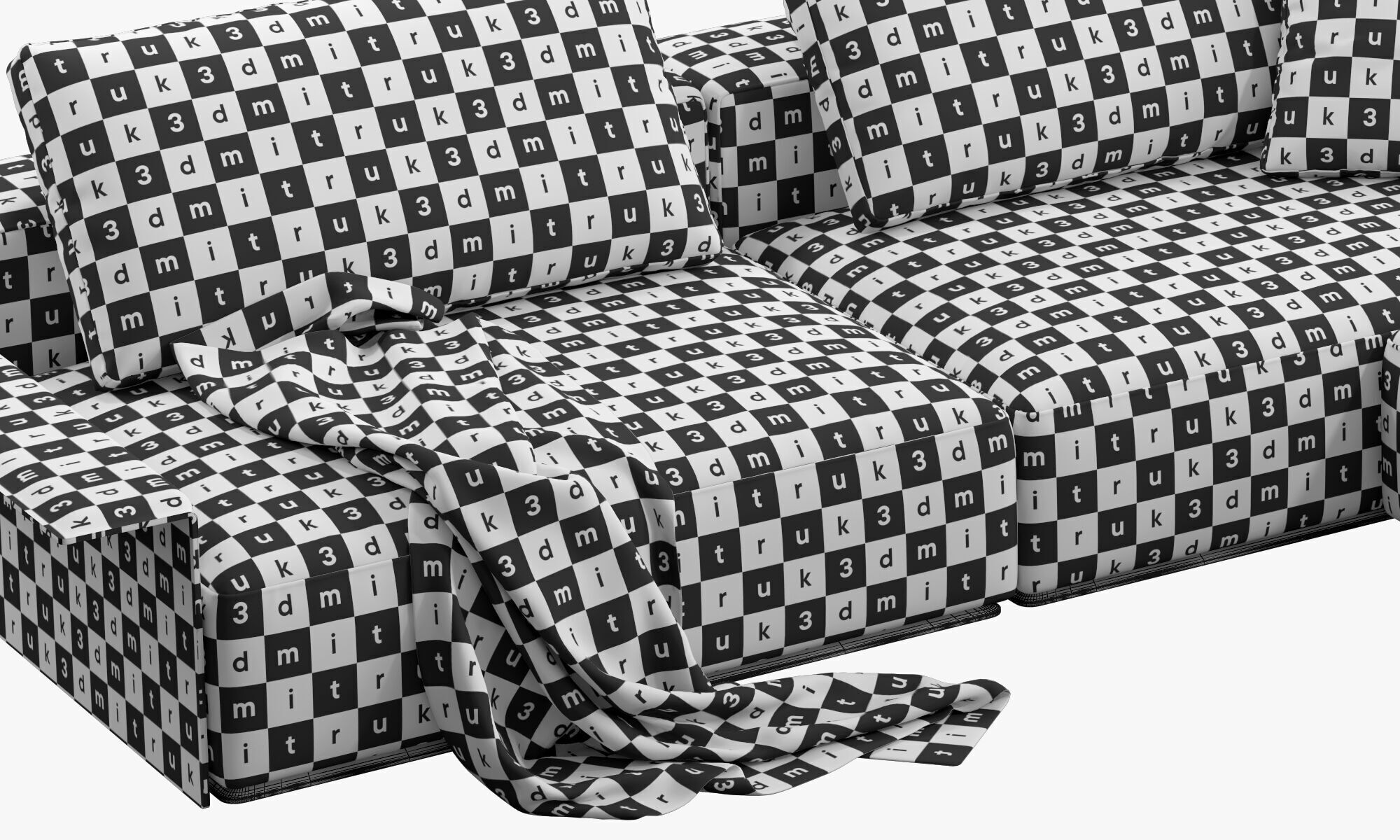 Poliform Westside Sofa set 2 3D model_16