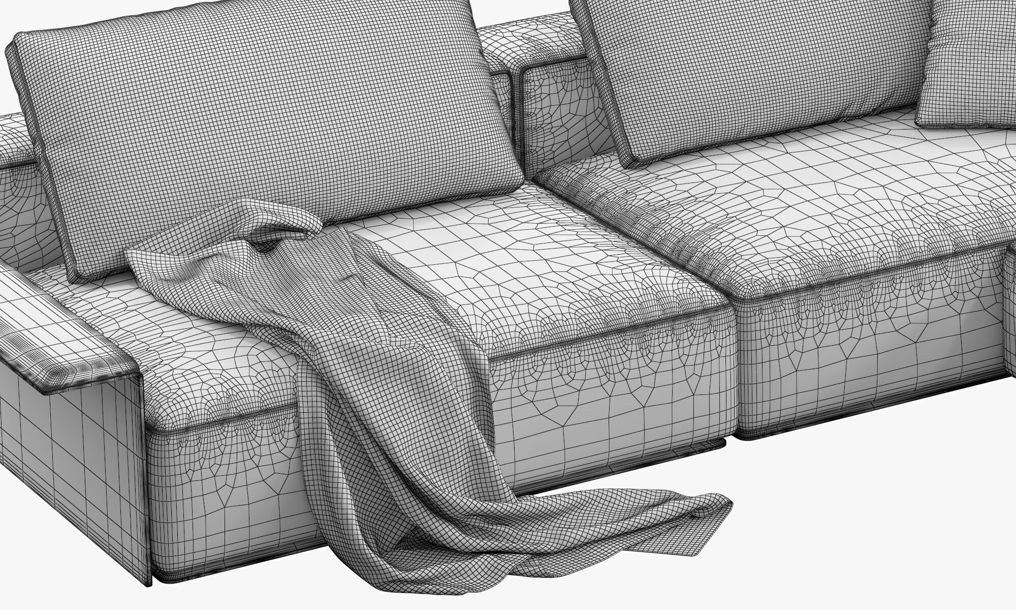 Poliform Westside Sofa set 2 3D model_13