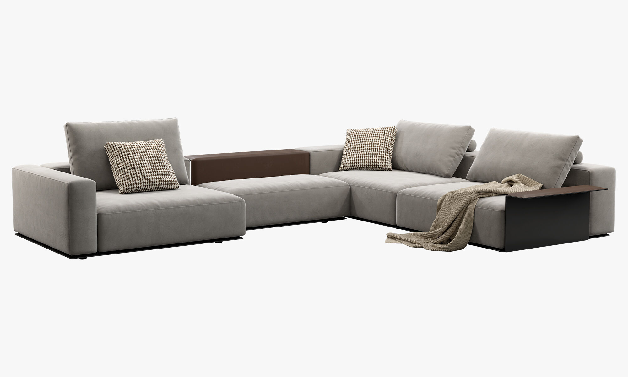 Poliform Westside Sofa set 2 3D model_2