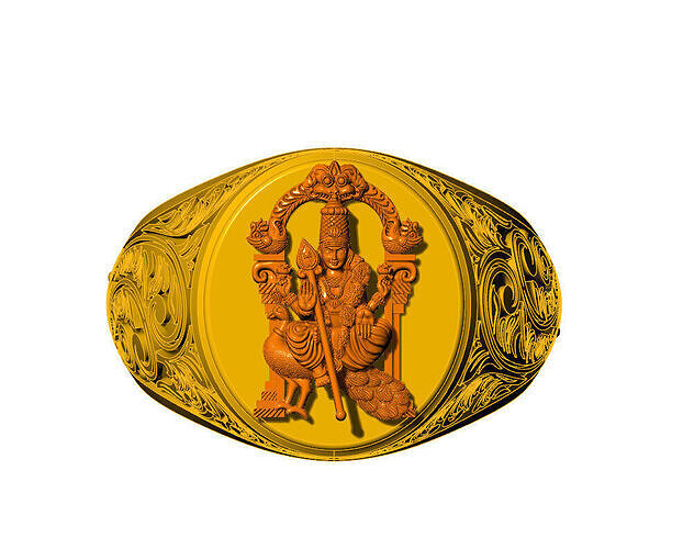 Kartika Ring  3D print model