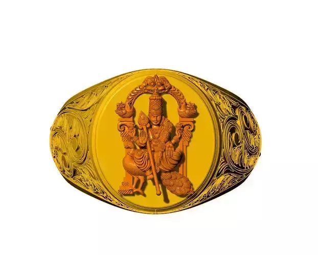 Kartika Ring  3D print model