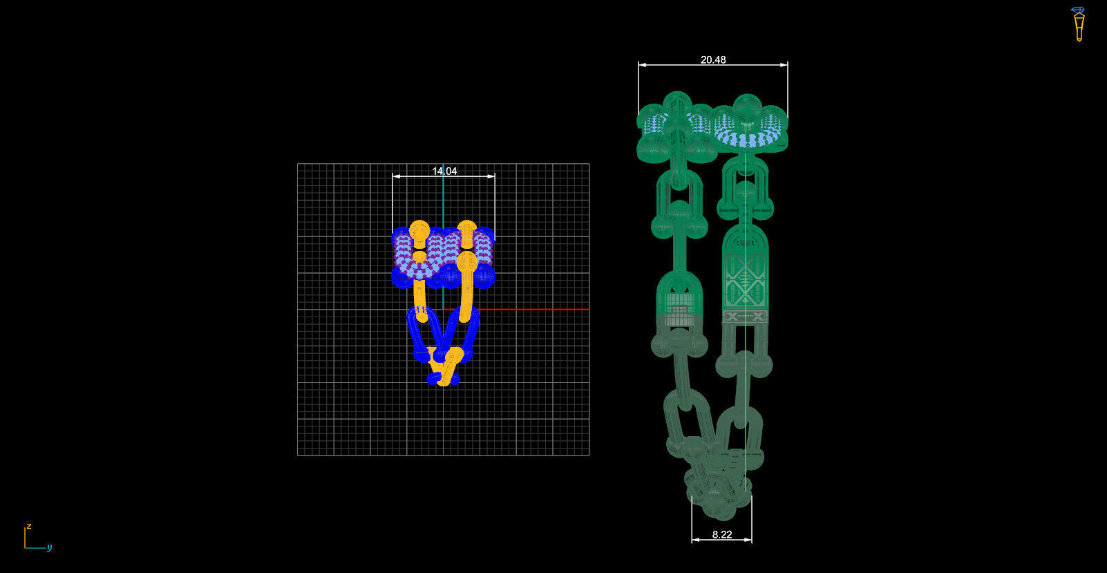 tiffany bileklik 3D print model_8