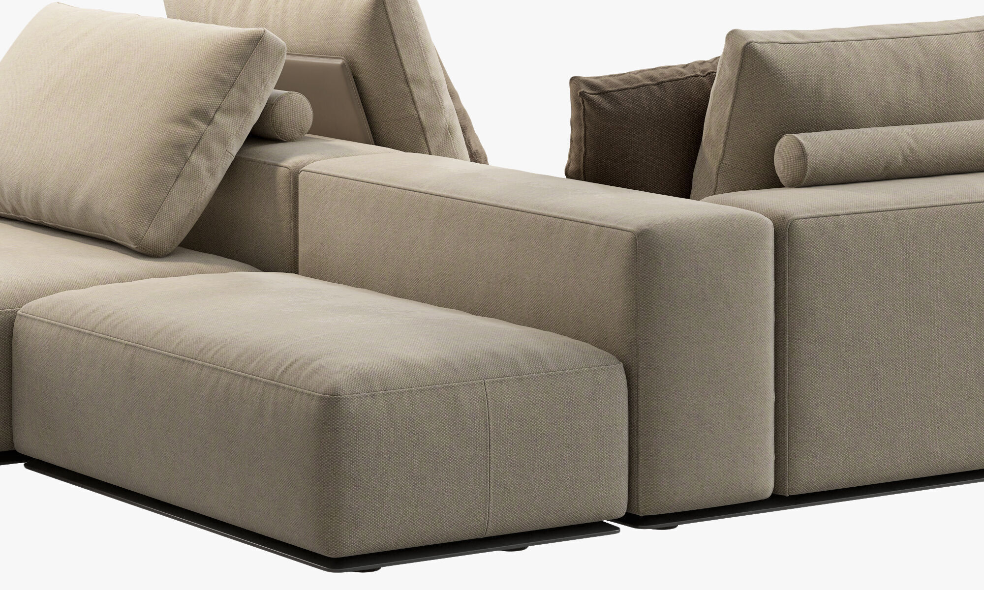 Poliform Westside Sofa set 3 3D model_10