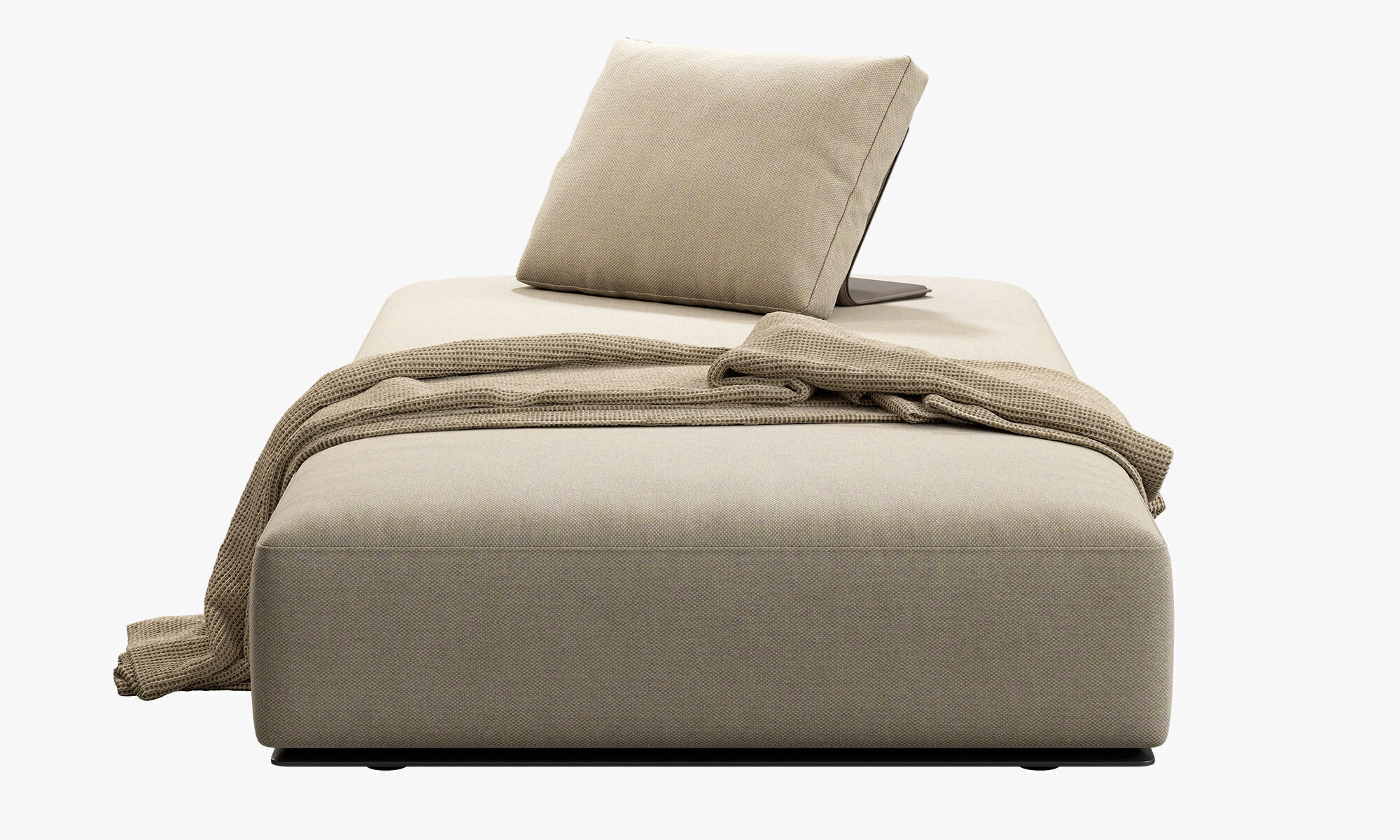 Poliform Westside Pouf 3D model_7