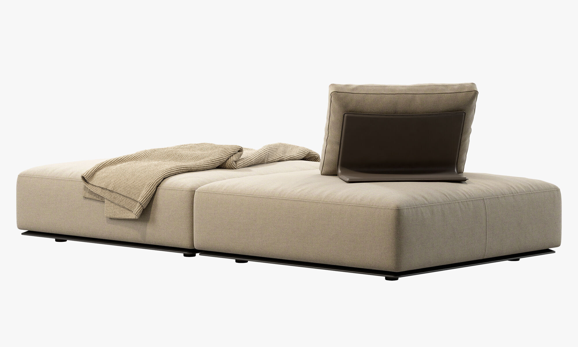 Poliform Westside Pouf 3D model_11