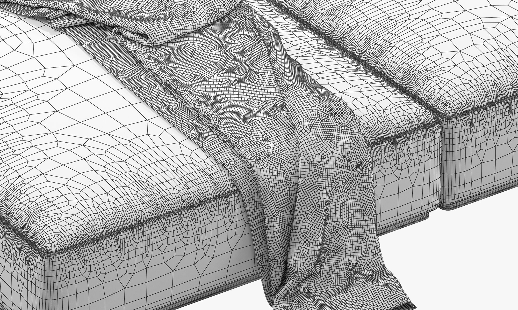 Poliform Westside Pouf 3D model_13