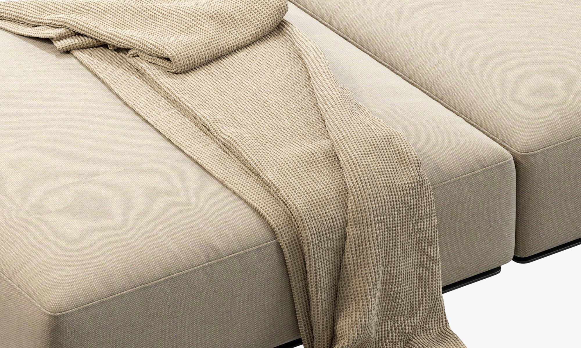 Poliform Westside Pouf 3D model_9