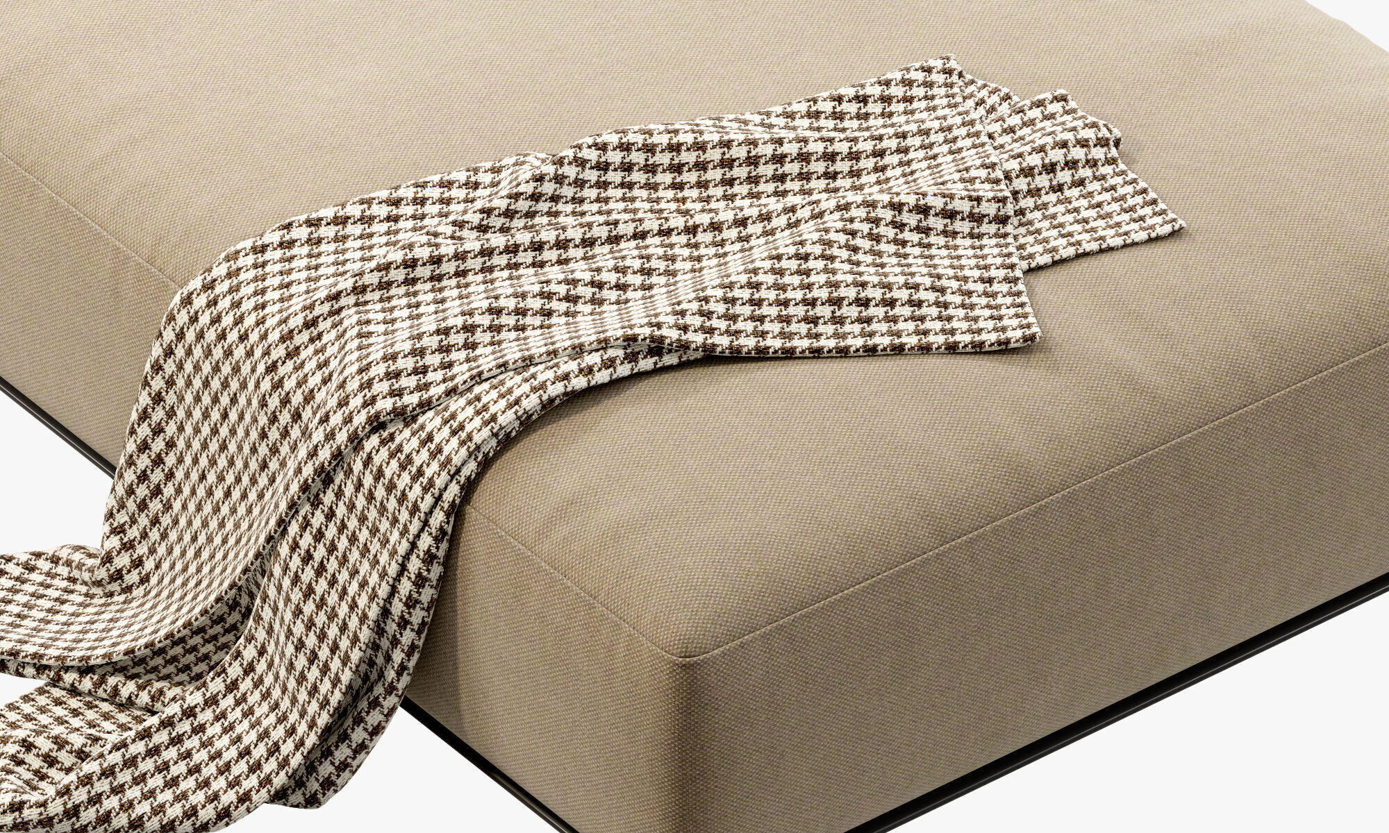 Poliform Westside Chaise Longue 3D model_8