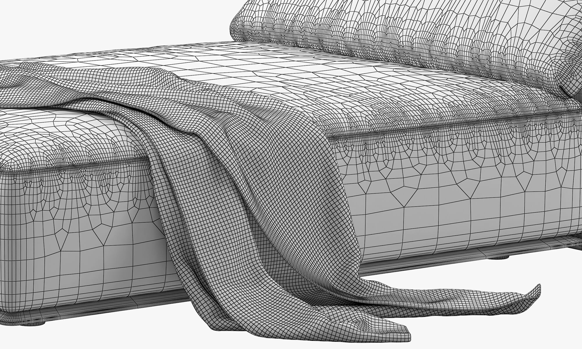 Poliform Westside Chaise Longue 3D model_12