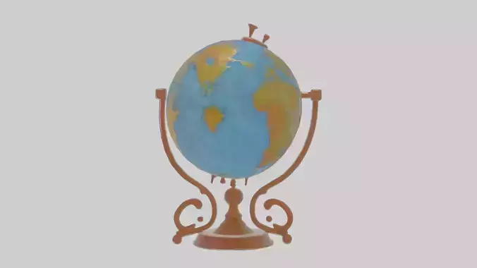 Cartoon Globe Stand
