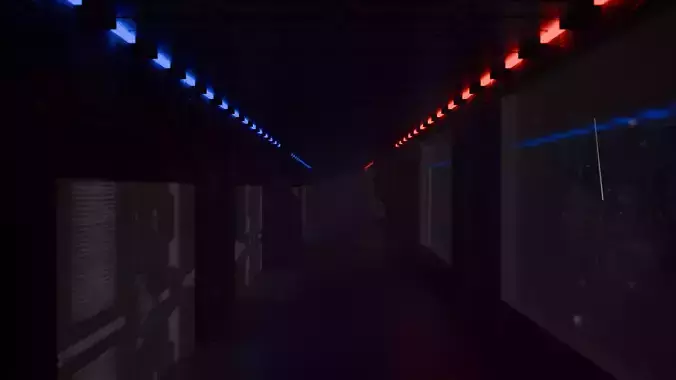 Star Wars Ship interior Free 3D model