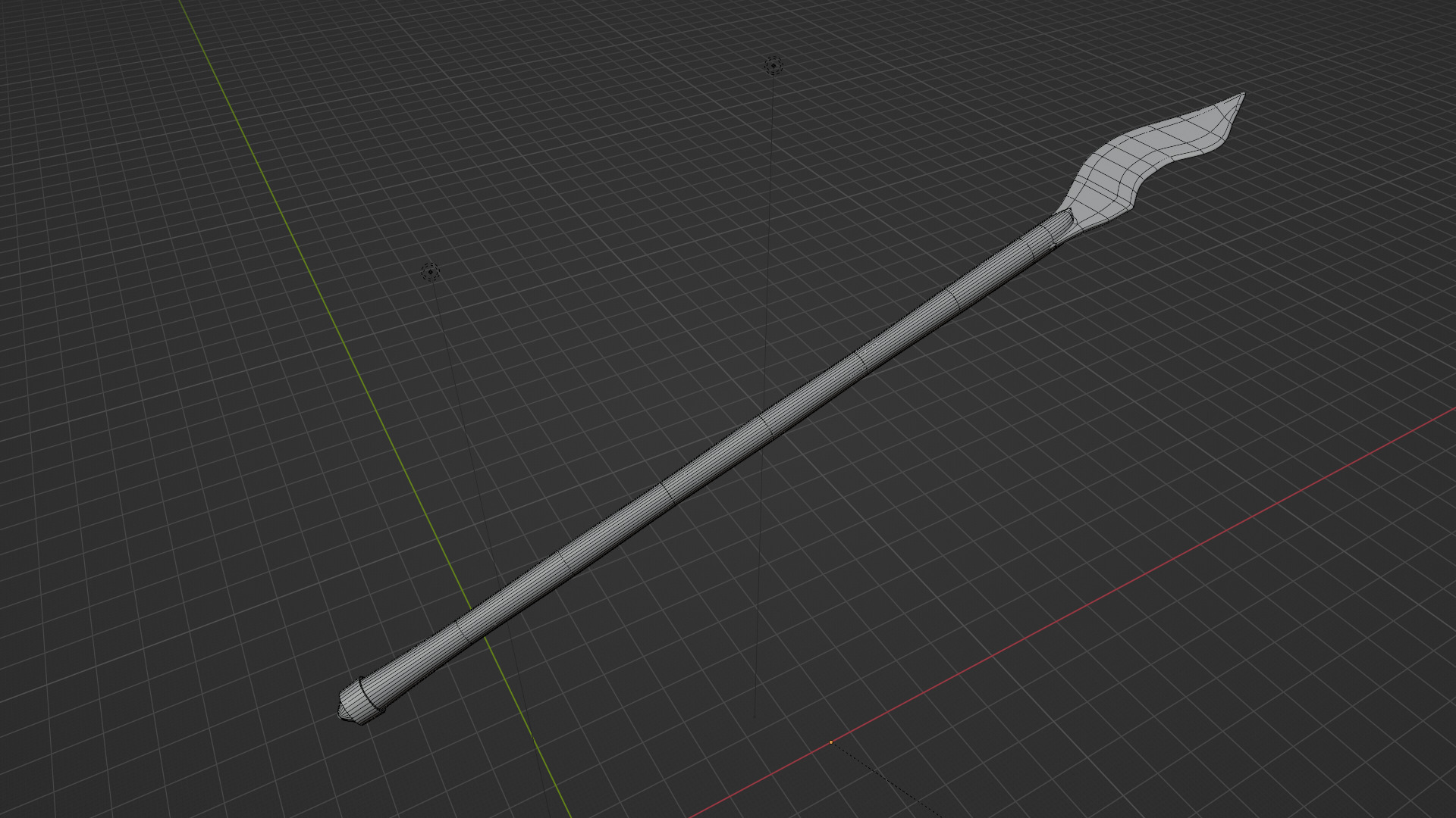 Elf Spear 3D print model_2