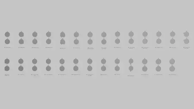 Round Pendants Sad and Emotional Edition