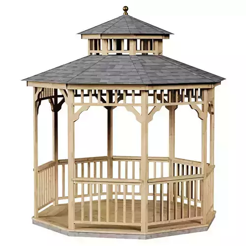 HEARTLAND 10 FT GAZEBO W FLOOR