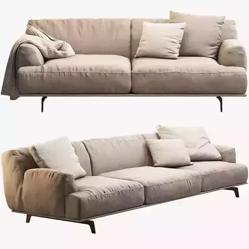 Poliform Tribeca sofas 3D model