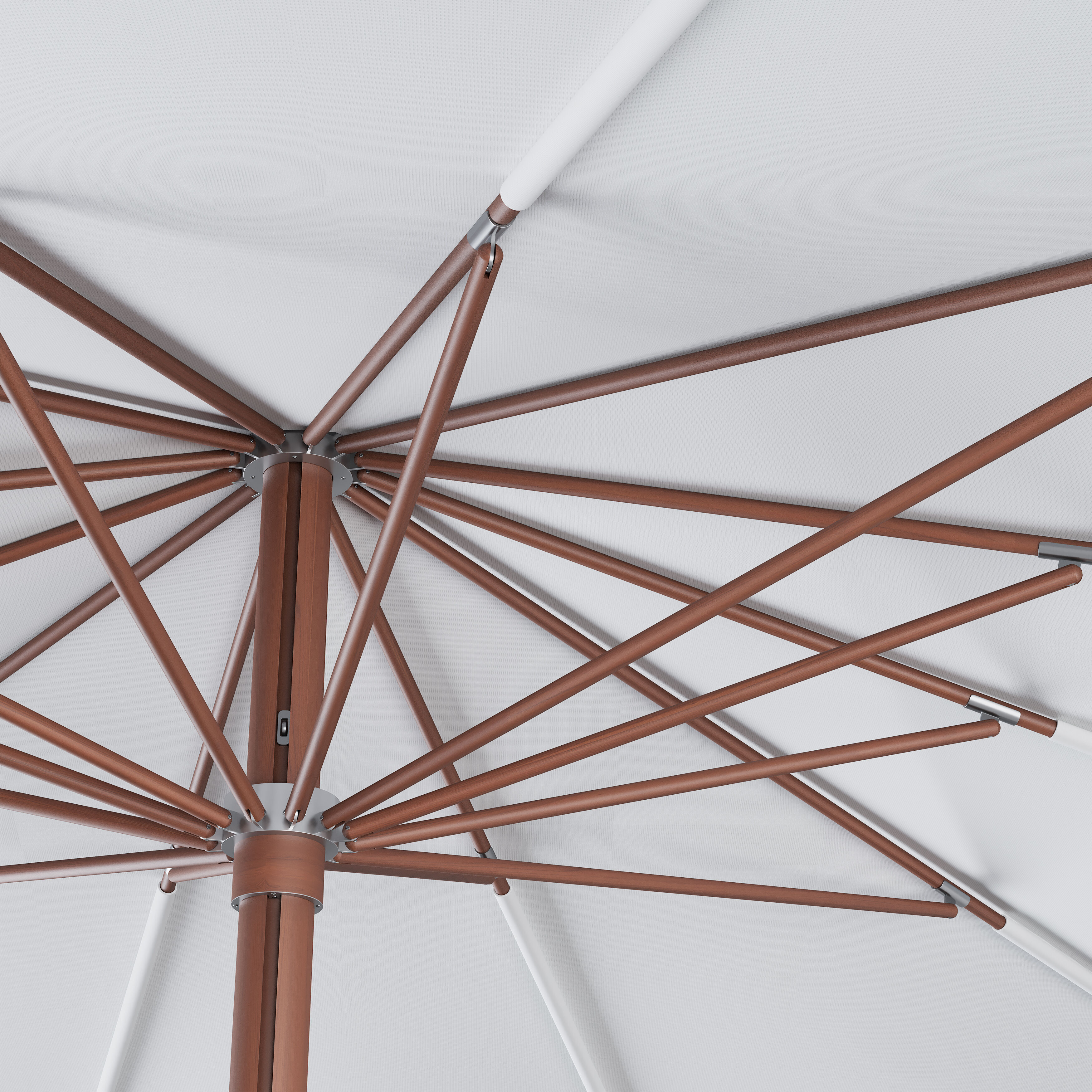 Ocean Master Classic Square Parasol 3D model_5