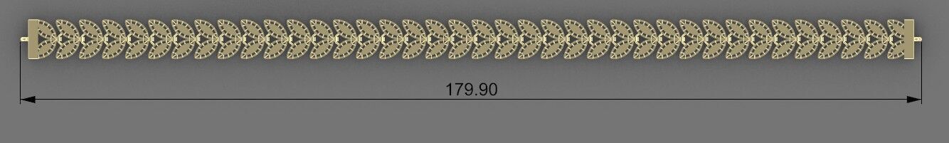 Bracelet  3D print model_2