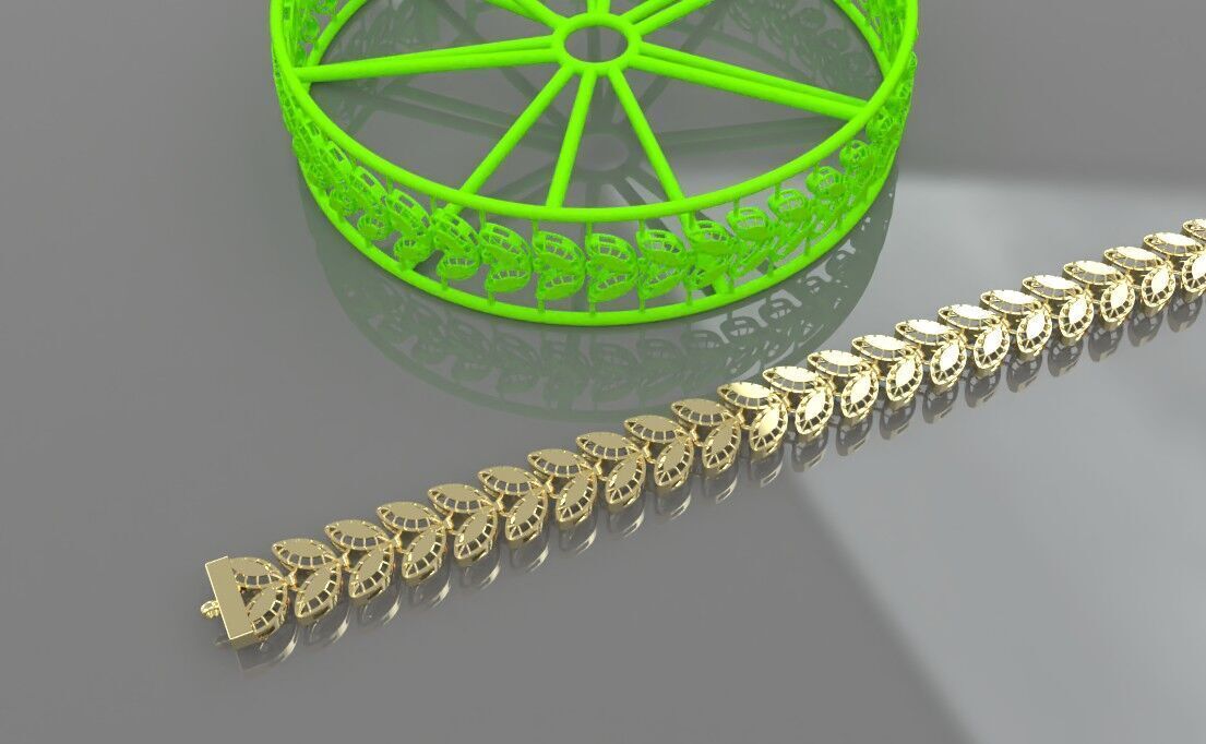 Bracelet  3D print model_1