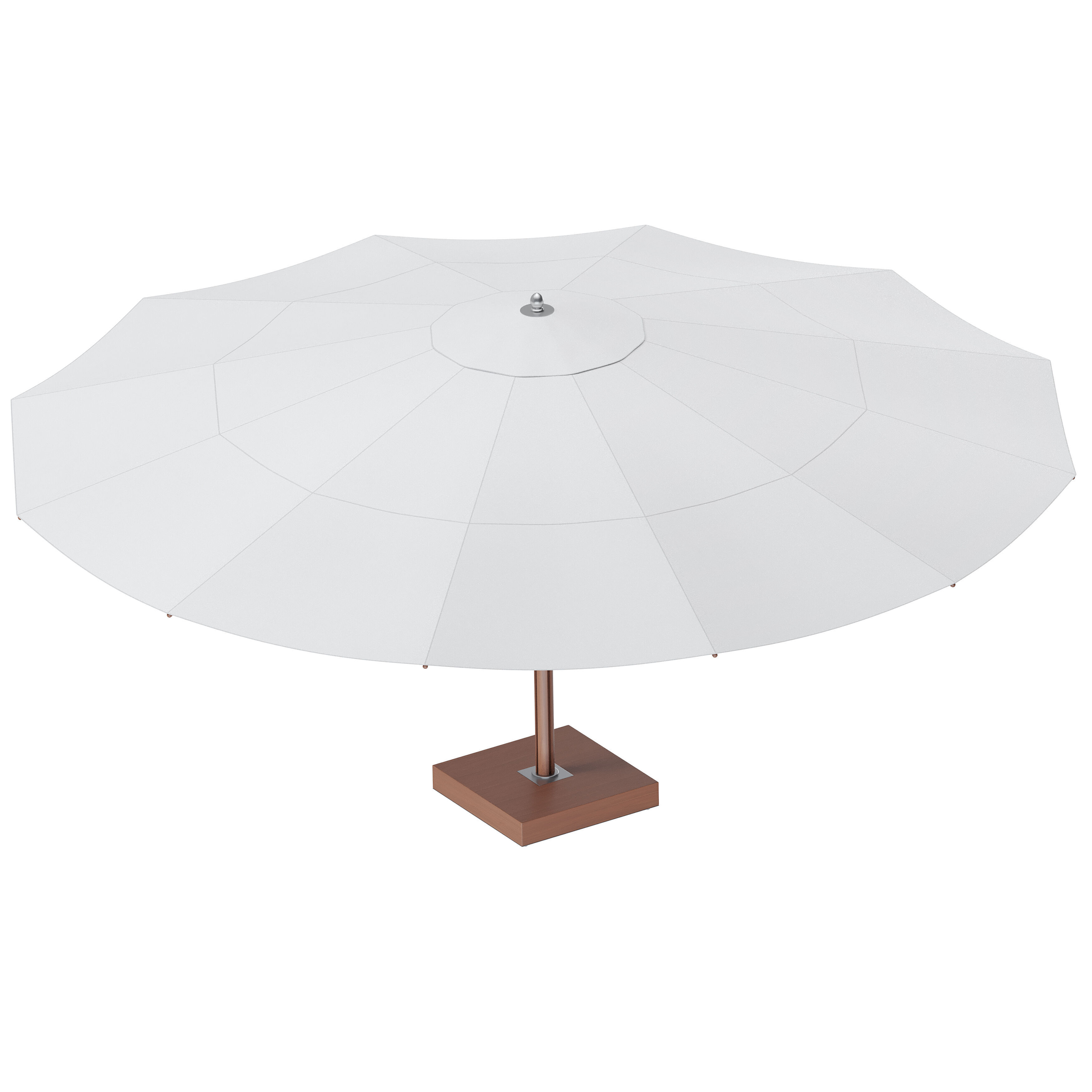 Ocean Master Classic Round Parasol 3D model_1
