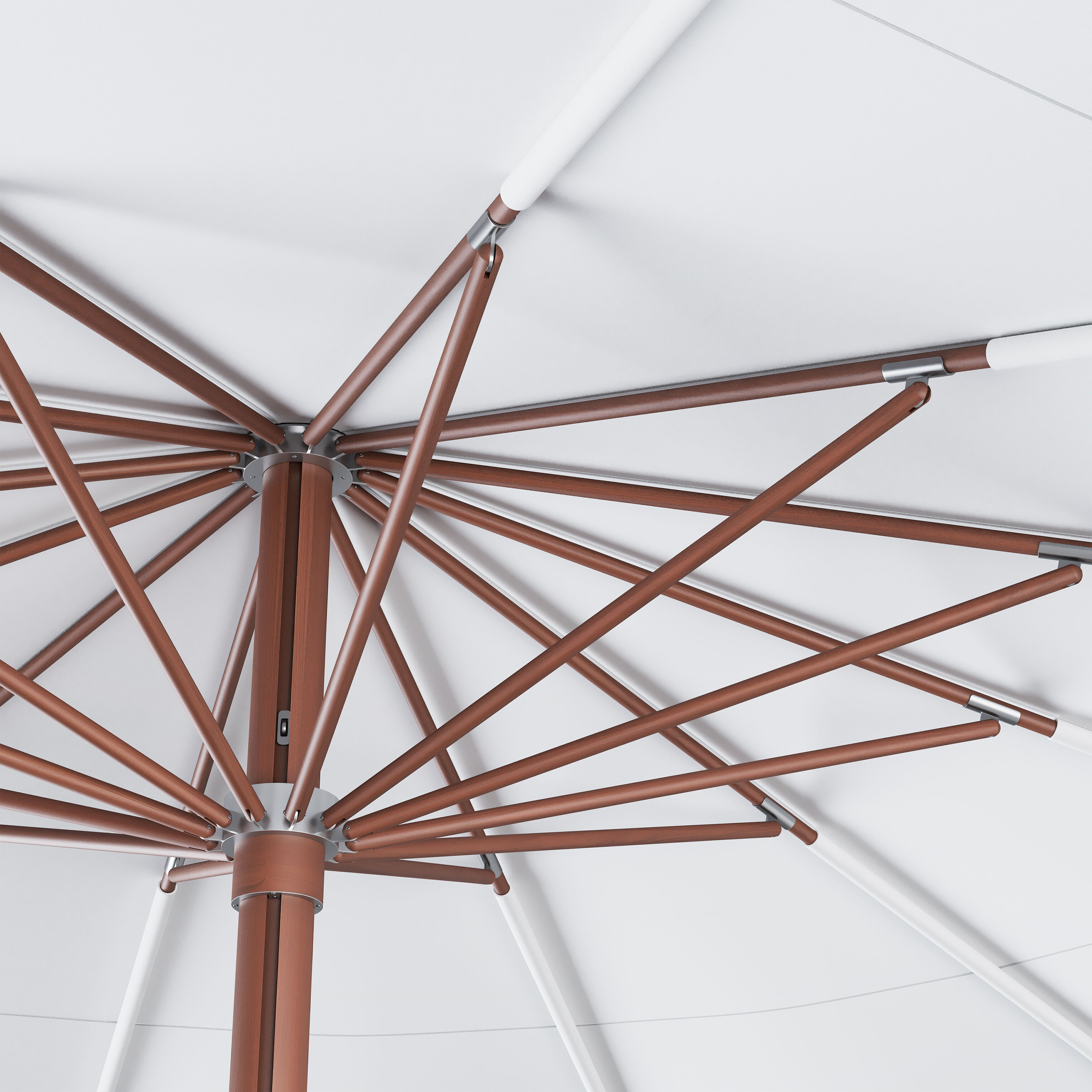 Ocean Master Classic Round Parasol 3D model_4