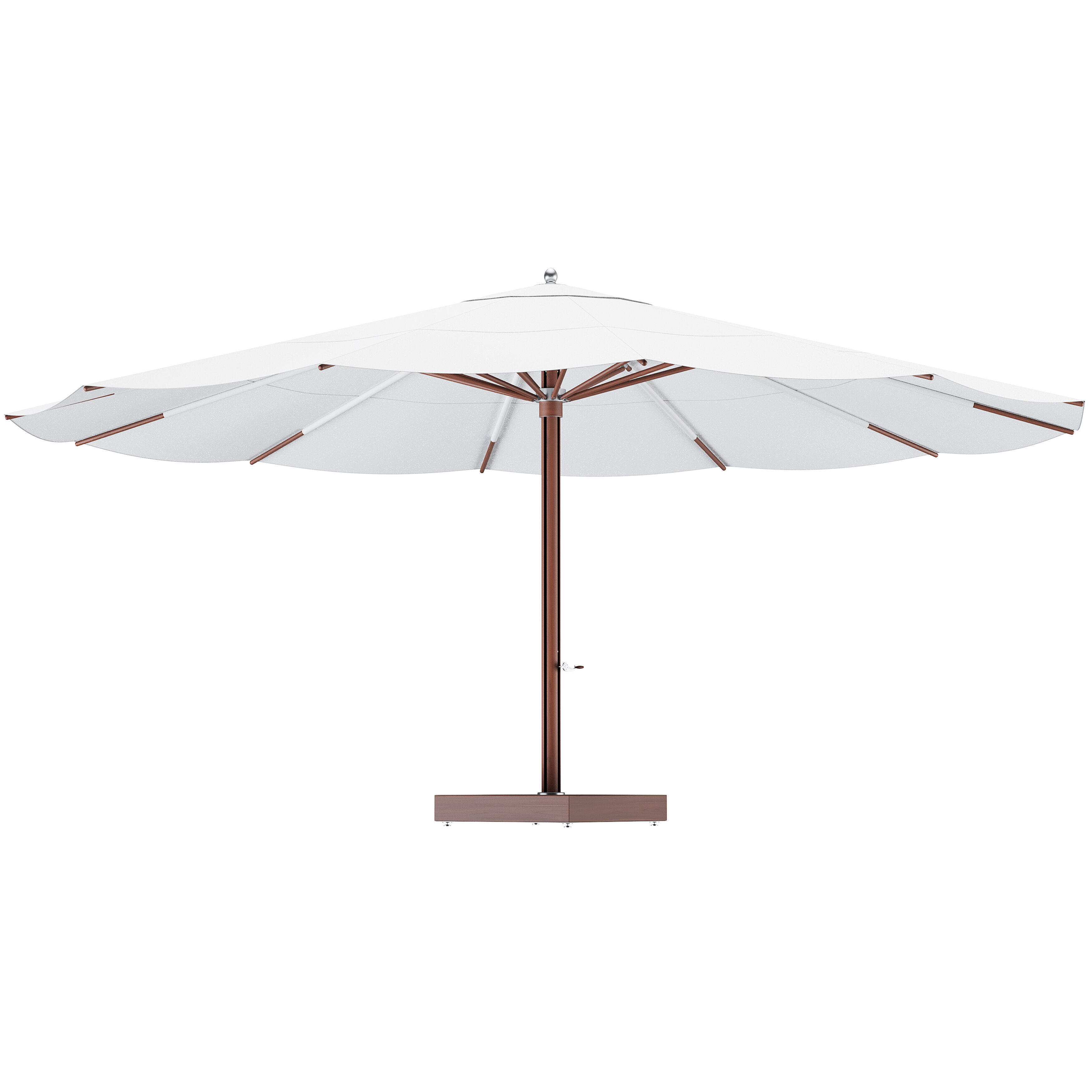Ocean Master Classic Round Parasol 3D model_3