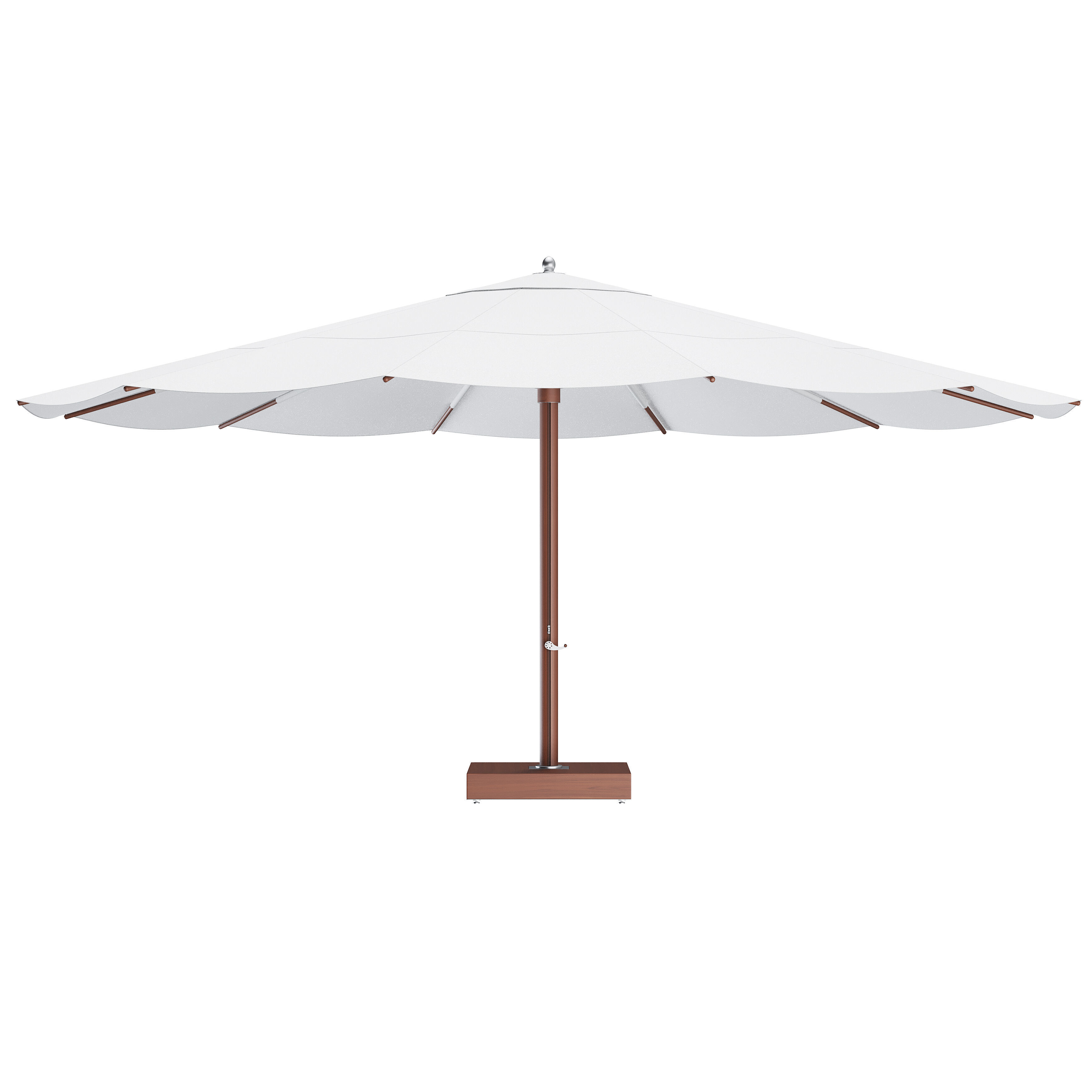 Ocean Master Classic Round Parasol 3D model_2