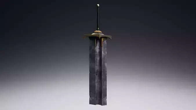 Low poly The Bifurca Blade