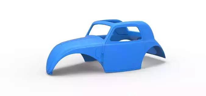 Shell of Vintage front engine dragster Version 5 Scale 1 to 25