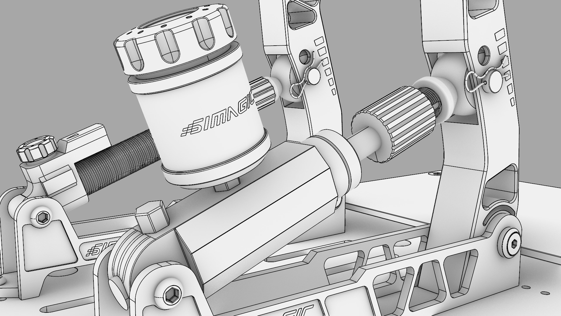 SIMAGIC P2000 PEDALS 3D model_32