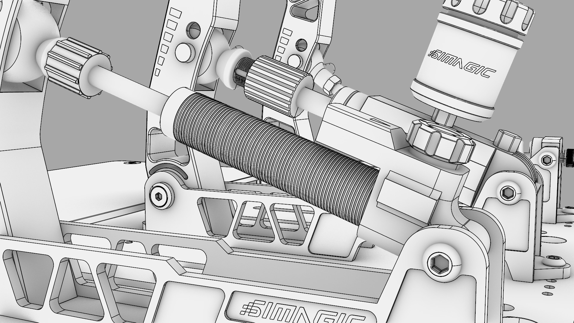 SIMAGIC P2000 PEDALS 3D model_33