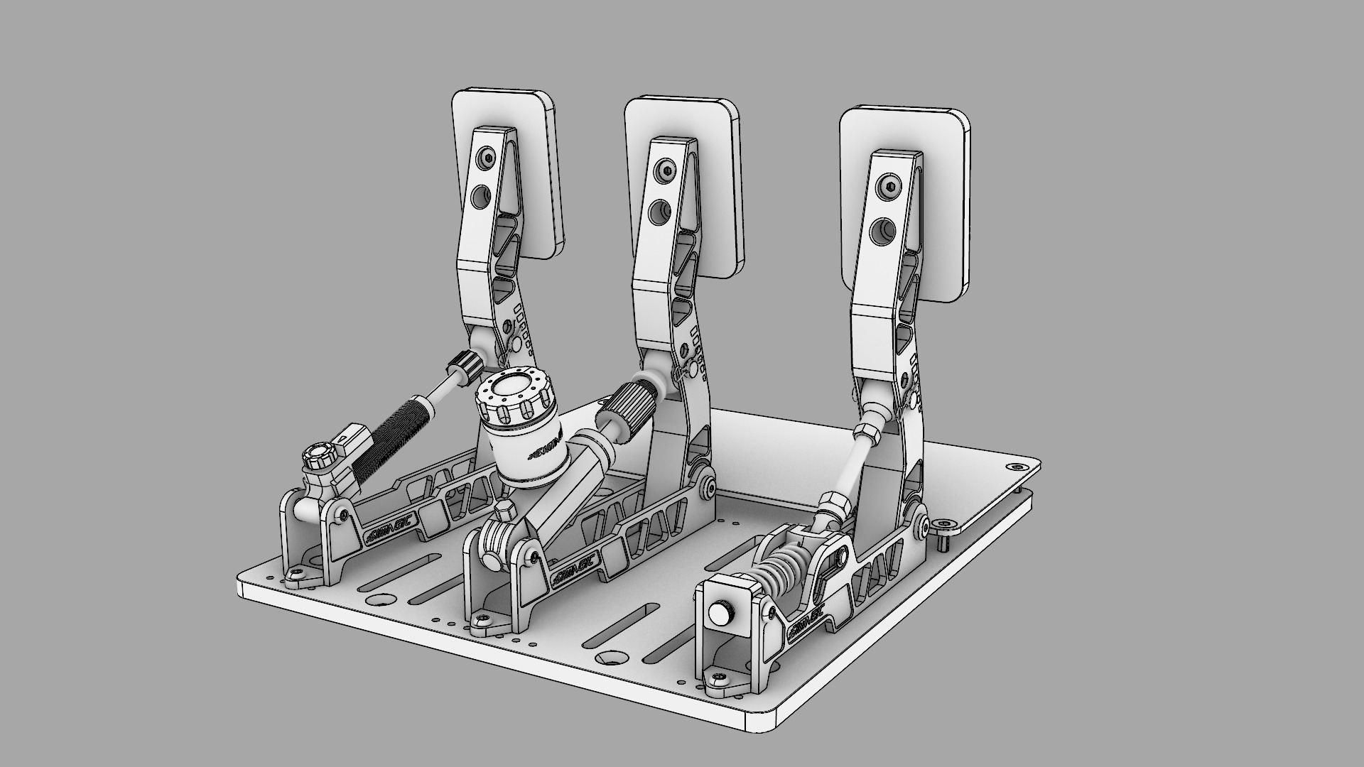 SIMAGIC P2000 PEDALS 3D model_30