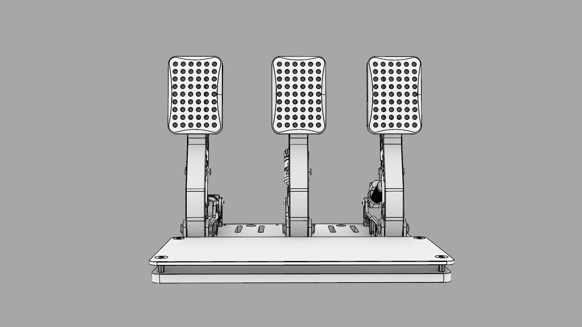 SIMAGIC P2000 PEDALS 3D model_27