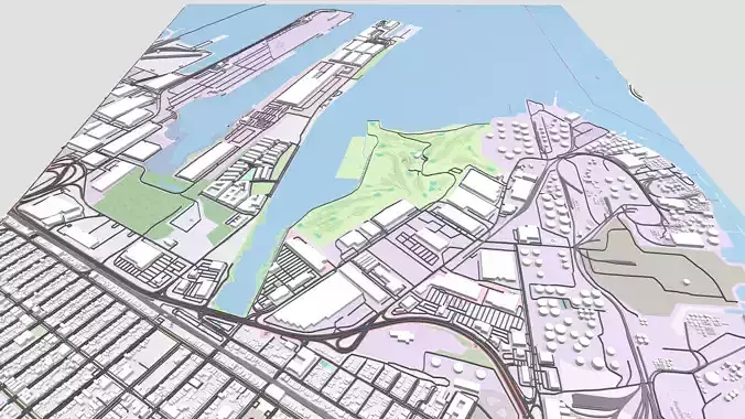 UPS Bayonne hub New Jersey USA