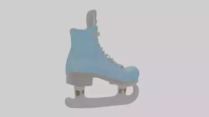 Cartoon Ice Skate