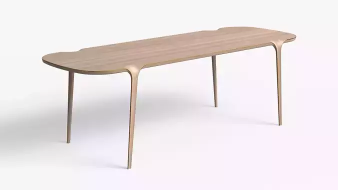 Vortex Wood Table