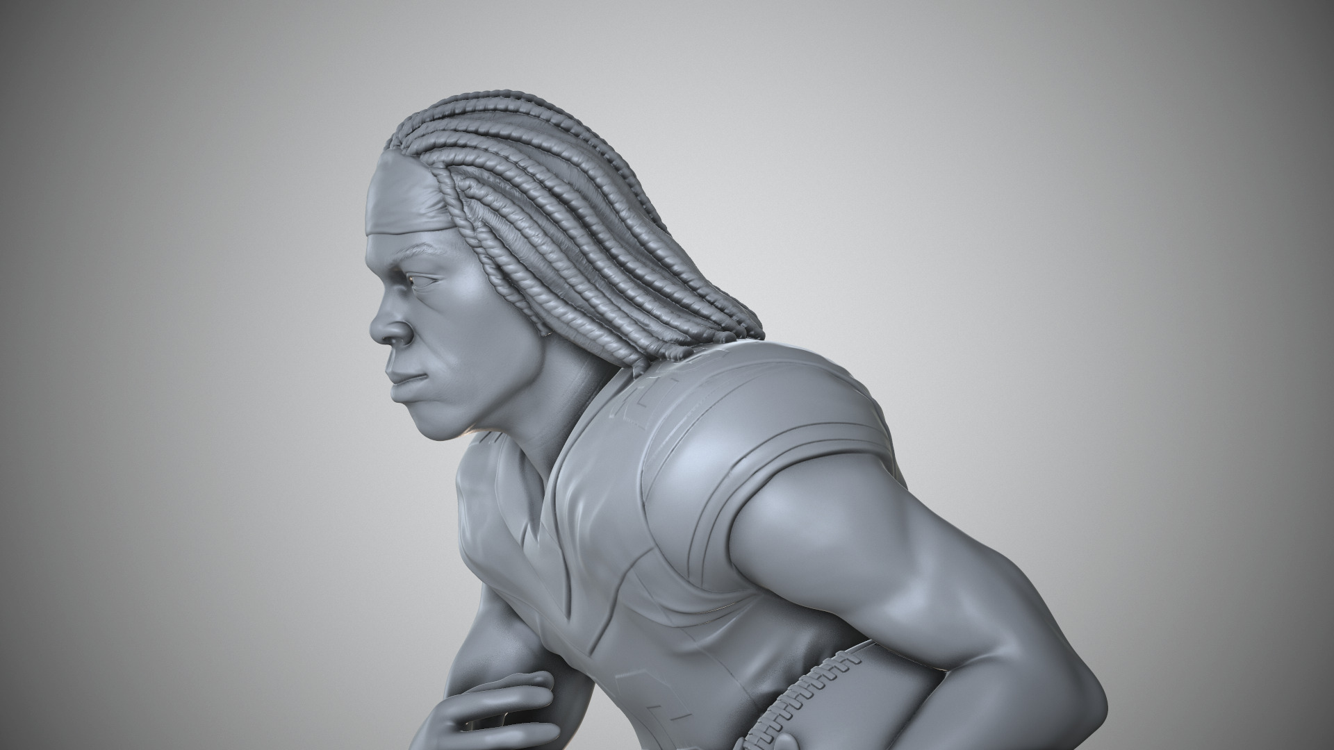 Jahmyr Gibbs 3D print model_4