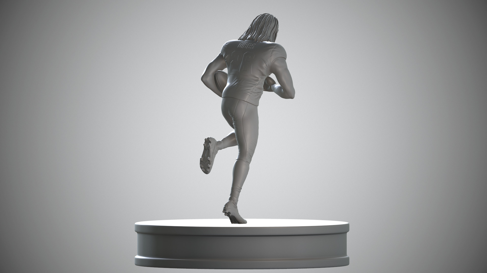 Jahmyr Gibbs 3D print model_5